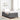 Bedframe Lichtgrijs 90 x 200 cm Katoenen stof