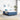 Bedframe Blauw 160 x 200 cm Katoenen stof