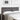 Hoofdbord met LED -striplichten Wandgemonteerd Grijs 144 cm PVC