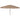 Tuinparasol Taupe en Zwart 395 x 395 x 245 cm