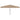 Tuinparasol Taupe en Zwart 395 x 395 x 245 cm