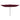 Tuinparasol Rood en Zwart 295 x 295 x 245 cm Polyester en staal