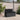 Tuinbank met kussen Zwart 141 x 62 x 69cm poly rattan