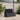 Tuinbank met kussen Zwart 120 x 62 x 69cm poly rattan