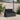 Tuinbank met kussen Zwart 123 x 62 x 69cm poly rattan