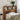 Hoofdbord Kast met LED Oud hout 120 x 17 x 102 cm Bewerkt hout
