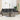 Tuin Sofa Set met kussen 5 pcs Grijs 55 x 55 x 37 cm Poly riet