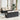 Tuin Sofa Set 7 pcs Zwart en Crème 55 x 55 x 37 cm poly rattan