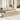 Tuin Sofa Set 7 pcs beige en crèmekleurig 55 x 55 x 37 cm