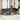 Tuin Sofa Set 9 pcs Grijs Poly rattan en gepoedercoat staal