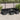 Tuin Sofa Set 9 pcs Zwart Poly rattan en gepoedercoat staal