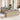 Tuin Sofa Set 6 pcs beige en lichtgrijs 100 x 55 x 73 cm