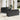 Tuin Sofa Set met kussen 7 pcs Zwart 100 x 55 x 73 cm