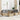 Tuin Sofa Set 6 pcs beige en lichtgrijs 100 x 55 x 73 cm