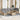 Tuin Sofa Set met kussen 8 pcs beige en lichtgrijs