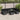 Tuin Sofa Set 9 pcs Zwart Poly rattan en gepoedercoat staal