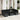 Tuin Sofa Set 10 pcs Zwart Poly rattan en gepoedercoat staal