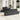 Tuin Sofa Set met kussen 6 pcs Zwart 100 x 55 x 73 cm