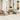 Tuin Sofa Set met kussen 10 pcs beige en crèmekleurig