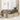 Tuin Sofa Set 5 pcs beige en lichtgrijs 100 x 55 x 73 cm