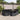 Tuin Sofa Set 7 pcs Zwart Poly rattan en gepoedercoat staal