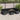 Tuin Sofa Set 9 pcs Zwart Poly rattan en gepoedercoat staal
