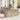 Tuin Sofa Set 6 pcs beige en lichtgrijs 100 x 55 x 73 cm