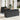 Tuin Sofa Set met kussen 6 pcs Zwart 100 x 55 x 73 cm