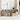 Tuin Sofa Set met kussen 7 pcs beige en lichtgrijs