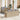 Tuin Sofa Set 6 pcs beige en lichtgrijs 100 x 55 x 73 cm