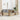 Tuin Eetset met kussen 6 pcs Beige en Grijs