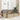 Tuin Eetset met kussen 5 pcs Beige en Grijs 100 x 55 x 73 cm