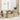 Tuin Eetset met kussen 5 pcs Beige en Crème 100 x 55 x 73 cm