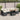 Tuin Eetset met kussen 8 pcs Zwart en Crème 100 x 55 x 73 cm