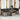 Tuin Eetset met kussen 8 pcs Grijs en Bruin 100 x 55 x 73 cm