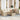 Tuin Eetset met kussen 8 pcs Beige en Crème 100 x 55 x 73 cm