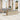 Tuin Eetset met kussen 9 pcs Beige en Grijs 100 x 55 x 73 cm