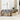Tuin Eetset met kussen 7 pcs Beige en Grijs