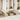 Tuin Eetset met kussen 10 pcs Beige en Crème 100 x 55 x 73 cm