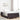 Boxspring bed Wit en Donkerbruin 120 x 200 cm Polyester