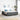 Boxspring bed Donkergrijs en Wit en Donkergrijs 180 x 200 cm