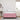 Bedframe met matras Roze en wit 120 x 190 cm Fluweel