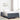 Bedframe Donkergrijs, grijs en wit 120 x 200 cm Fluweel