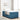 Bedframe met matras Donkerblauw 90 x 190 cm Fluweel