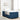 Bedframe met matras Blauw 100 x 200 cm Stof