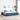 Bedframe Blauw 200 x 200 cm Fluweel