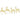 LED Rendieren met 80 LED 4 pcs Goud PET