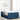 Bedframe met matras met matras Blauw 120 x 190 cm Stof