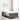Boxspring bed Donkergrijs en Zwart 100 x 200 cm