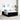 Boxspring bed Zwart en Zwart 140 x 190 cm